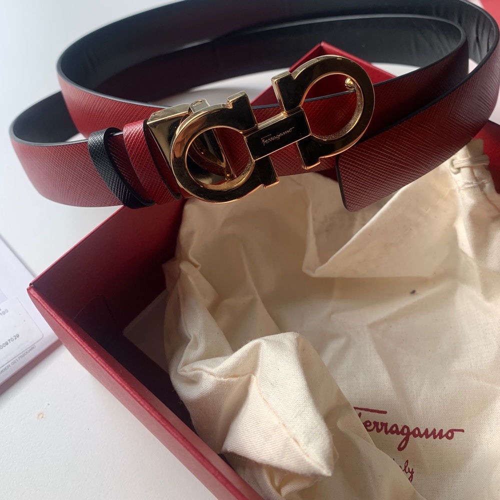 New Reversible authentic Salvatore ferragamo belt